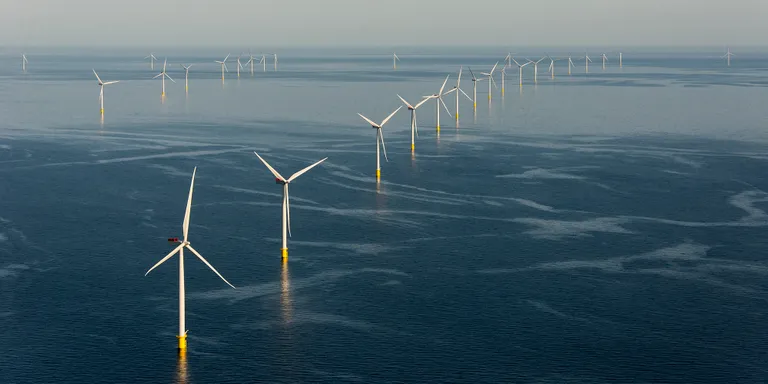 Anholt offshore wind farm in the Kattegat