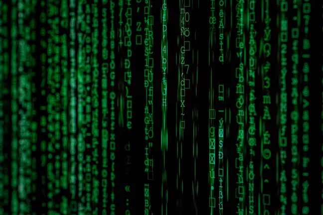 Data on screen