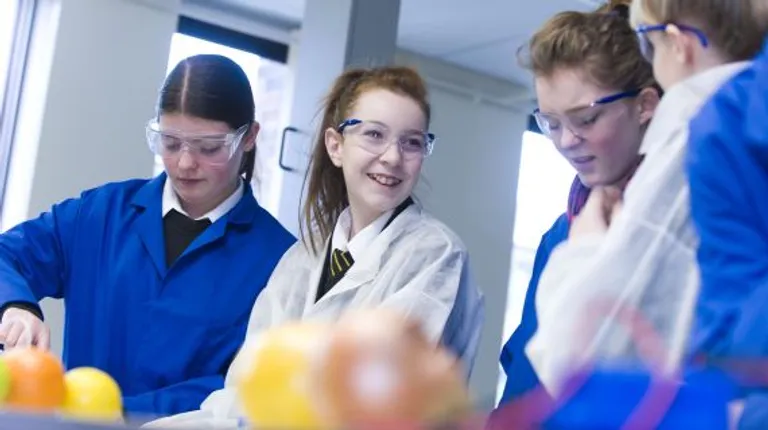 Secondary school pupils attending the Durham Schools' Science Festival