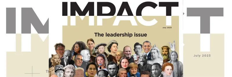Banner to support IMPACT magazine news release