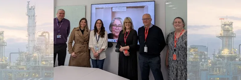 Photograph of staff involved in the P&G KTP research