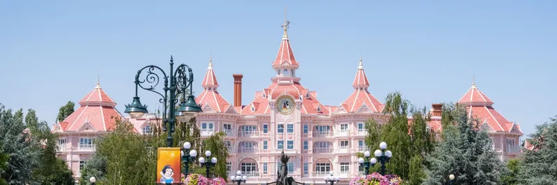 The building at Disneyland Paris