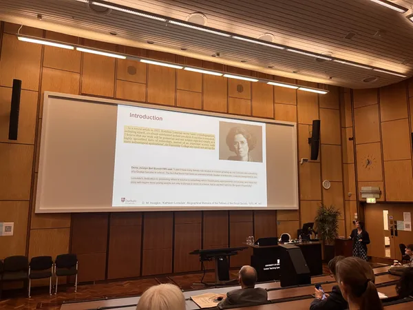 The title slide of the prize winning lecture