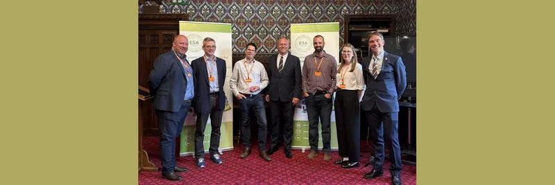 Members of the new Energy Storage Association pictured at the Westminster launch event