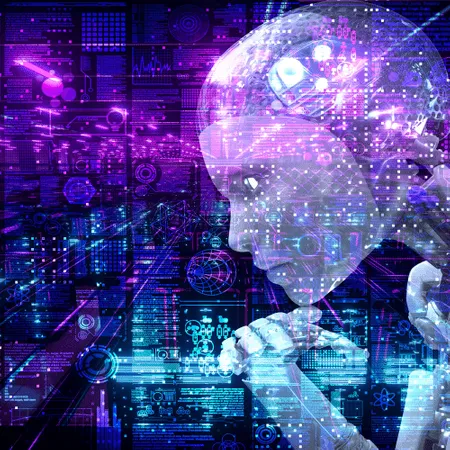Artificial Intelligence digital illustration
