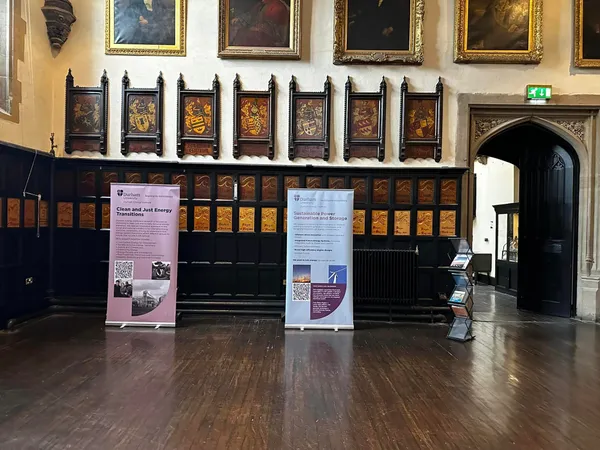 DEI pop-up banners at Town Hall event on 12/7/20