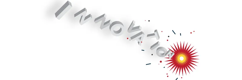Text on a white background with an explosion animation