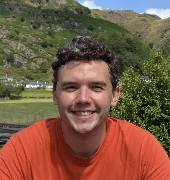 A headshot of Kieran Lawrence