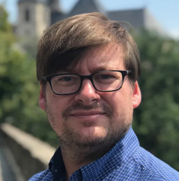 A headshot of PJ Blount