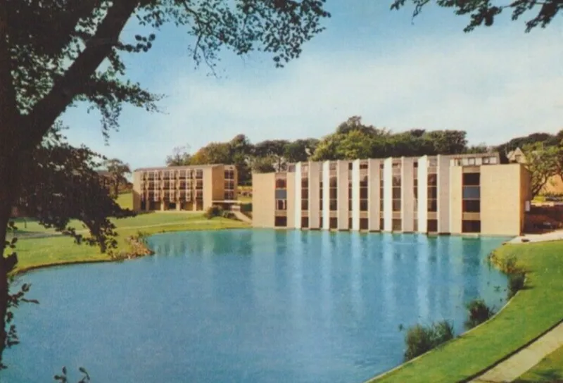 An image of Van Mildert College soon after its opening in 1965