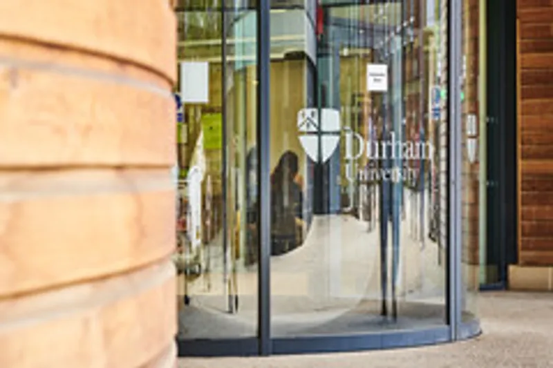 Image of revolving front doors on Palatine Centre