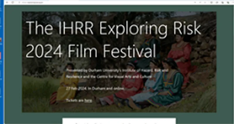 IHRR Film Festival 2024, graphic