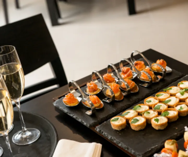 Drinks and nibbles