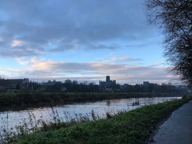 A view of Durham from across the river