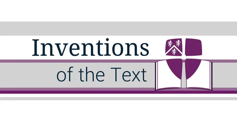 Inventions of the Text