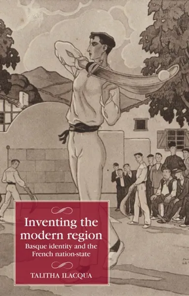 A black and white book cover depicting an art drawing of a french man