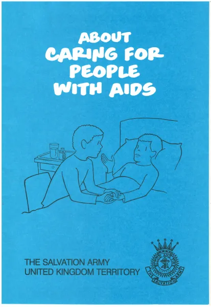 Salvation Army 'Caring for People with AIDS' poster