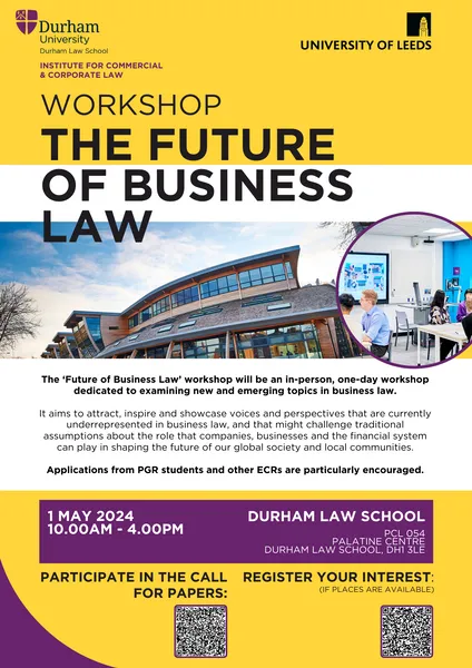 Durham Leeds Future of Business Law Workshop