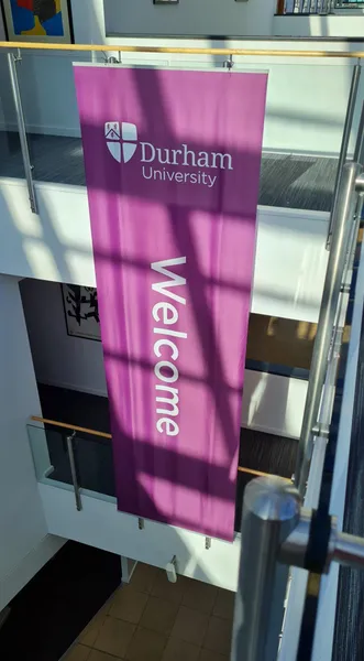 Palatine Welcome Banner Looking Down