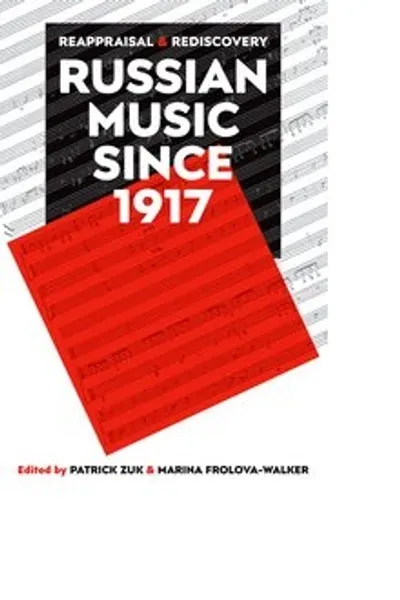 Book cover of Russian Music since 1917 by Patrick Zuk