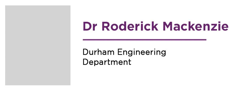 Dr Roderick Mackenzie