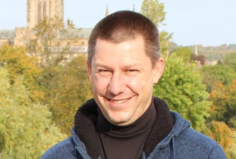 An image of Mark Swinbank's face