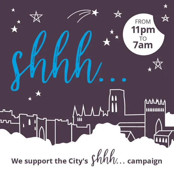 Parish Council Shhh 11pm 7am campaign