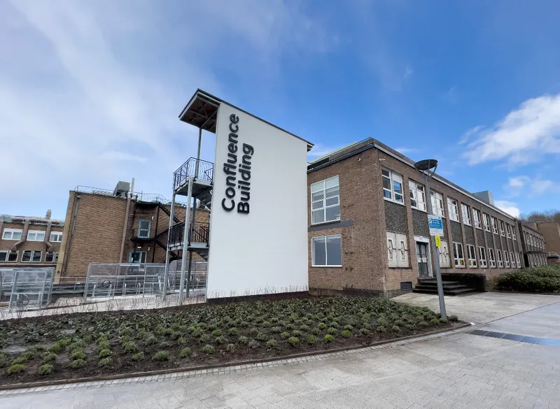 External photo of Confluence Building