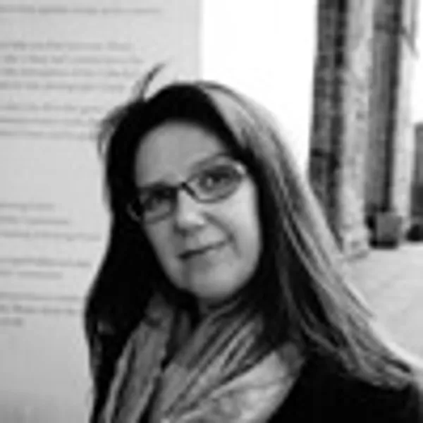 Black and white photograph of Dr Natasha Shirshova