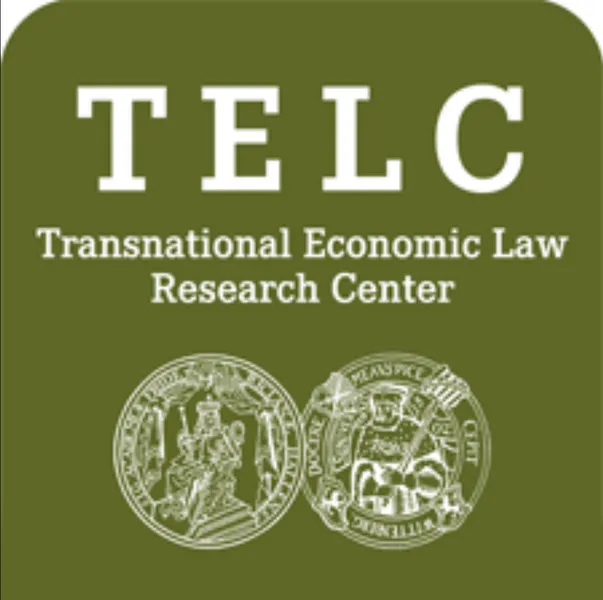 Green logo of a research centre at Martin Luther University Halle Germany.