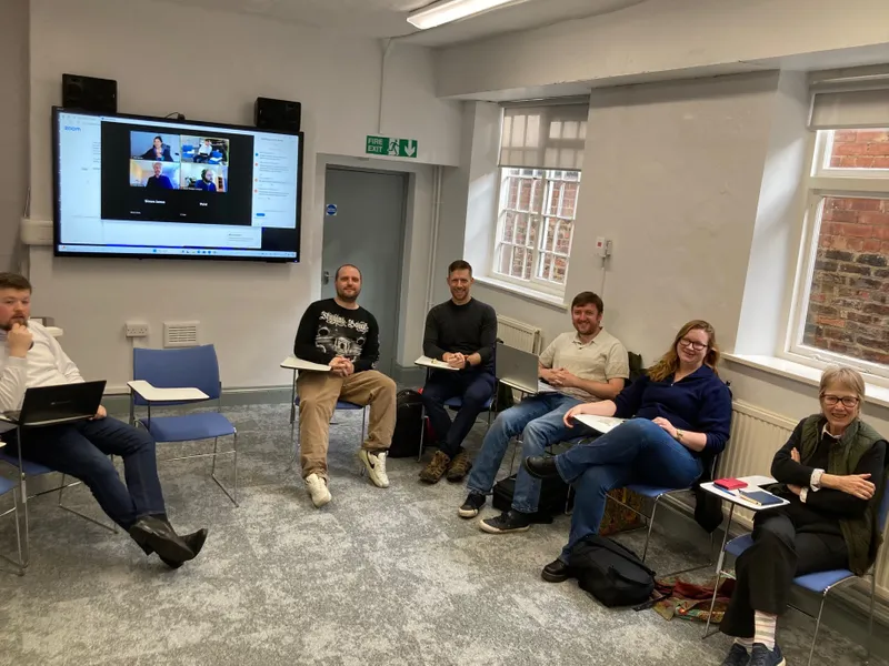 CHESS members in an online meeting