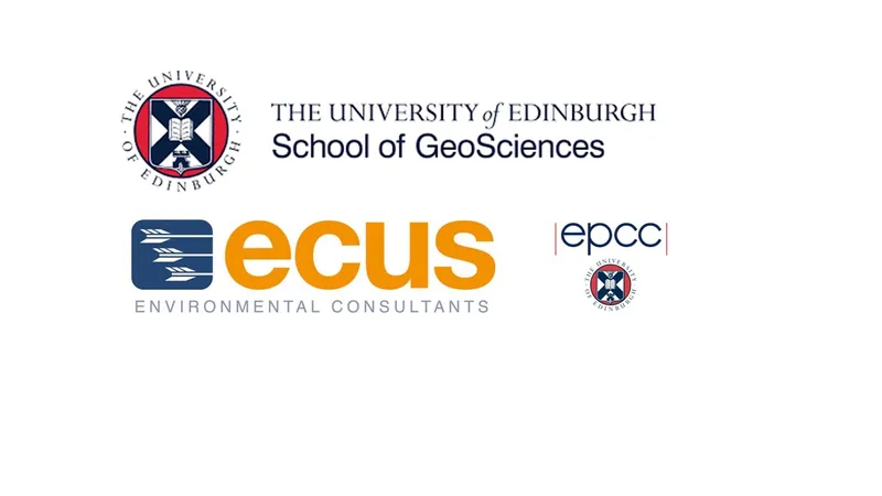 Edinburgh University and ECUS ltd logos for geobattery concept