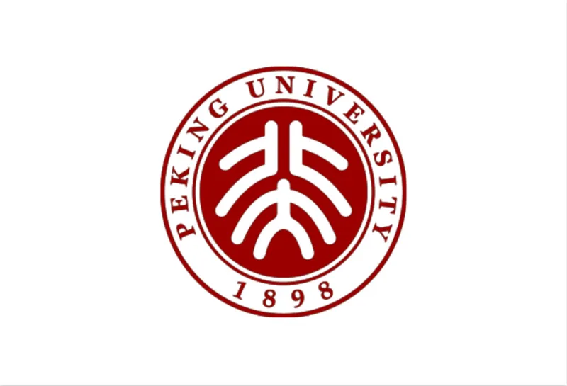 Red logo of Peking University