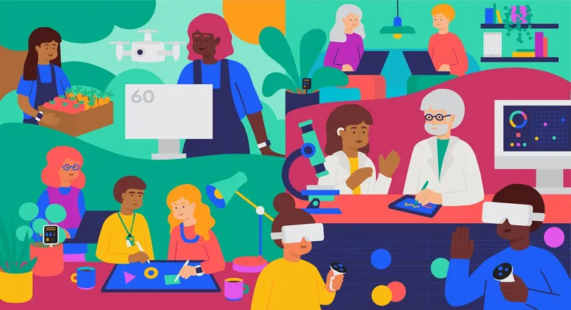 Illustrations for Festival of Social Sciences 2025