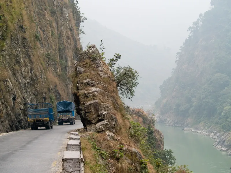Landslide in Nepal