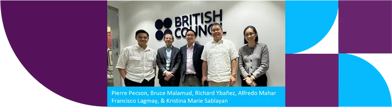 Pierre Pecson, Bruce Malamud, Richard Ybañez, Alfredo Mahar Francisco Lagmay, & Kristina Marie Sablayan