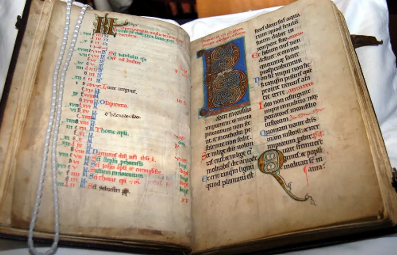A medieval manuscript