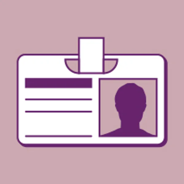 Employee badge