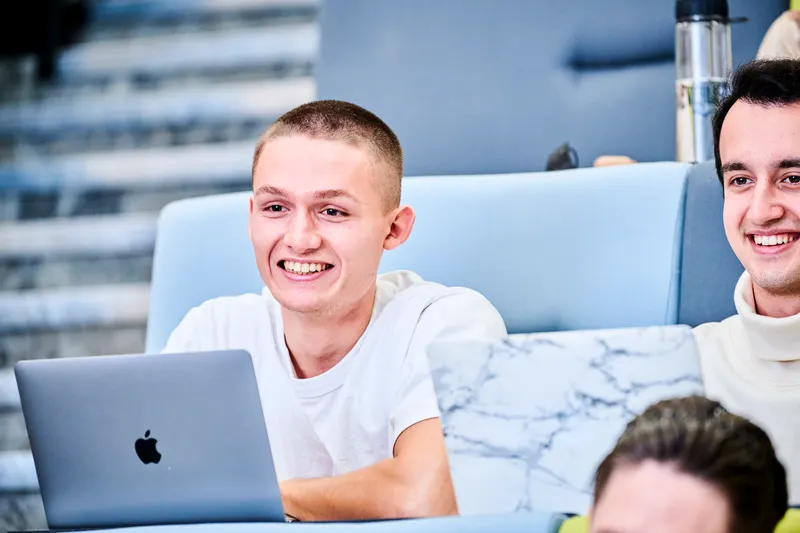 Student at desk