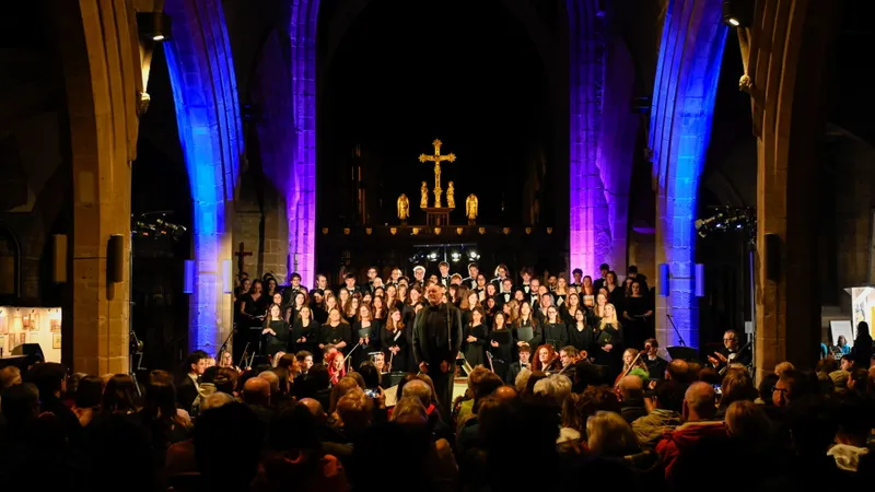 Choral Society in Newcastle Cathedral