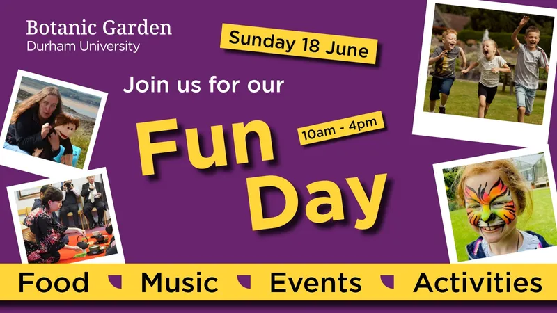 Botanic Garden Fun Day poster