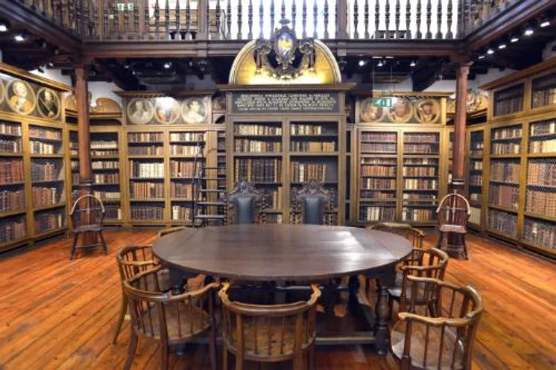 Cosin's Library interior