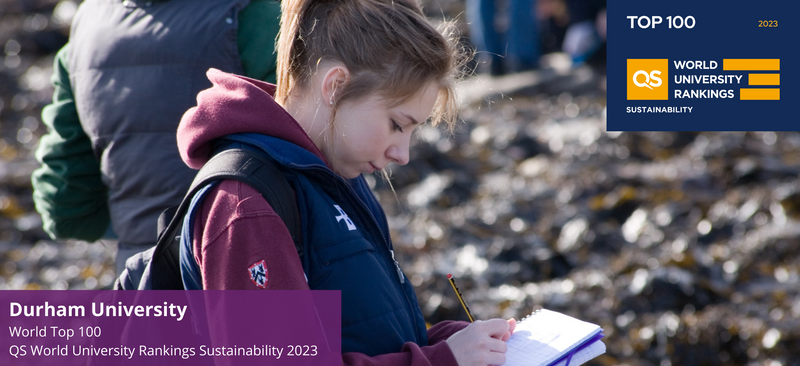 Student taking notes