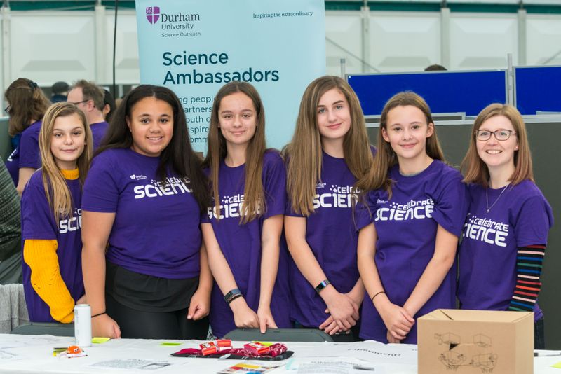 Celebrate Science group of volunteers