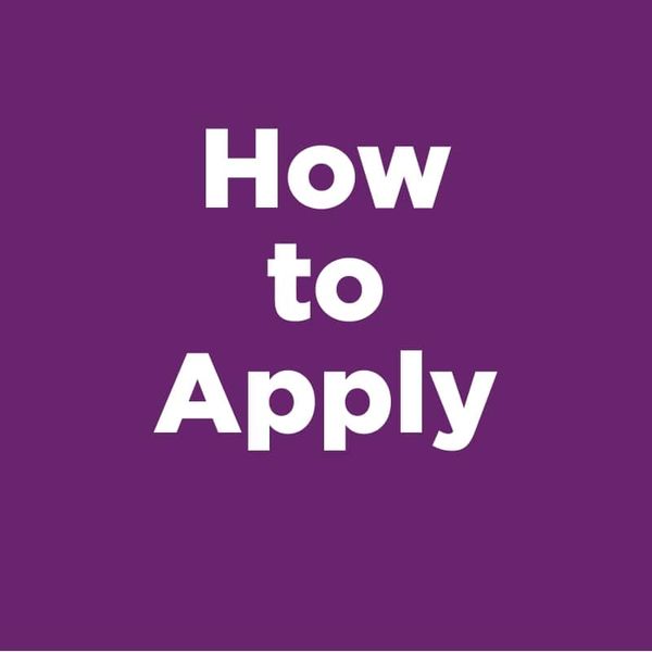 Dark purple background with the words ‘How to Apply’ in bold white text