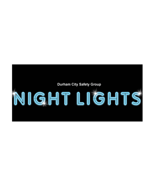 Night Lights logo on white background
