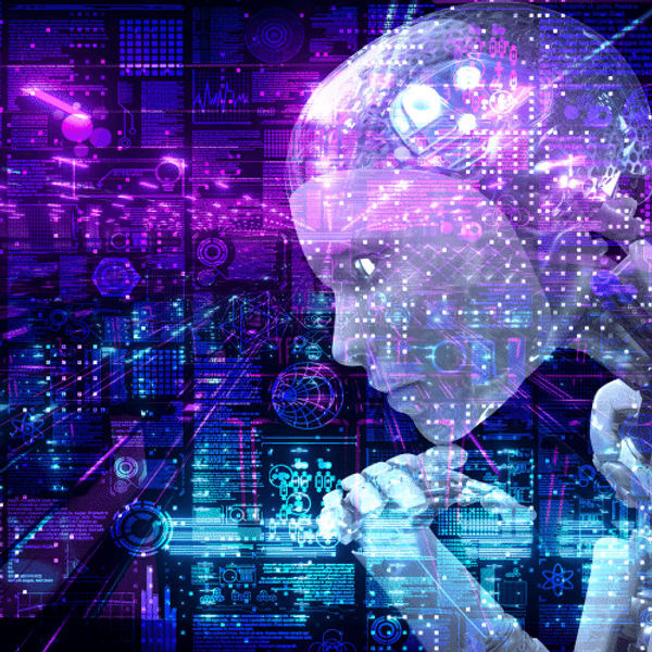 Artificial Intelligence digital illustration