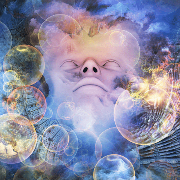 Illustration of dreaming