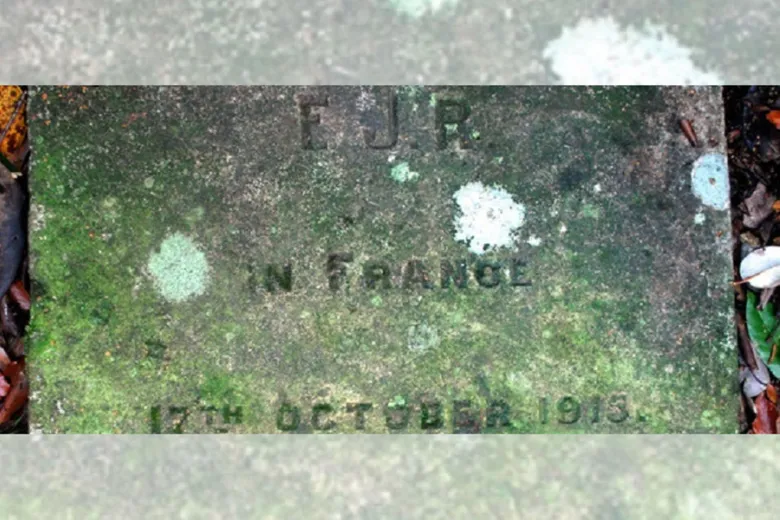 Botanic Garden Headstone from 1915