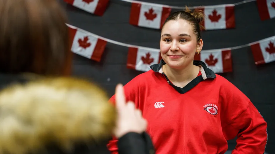 The Canadian stall at World Fest